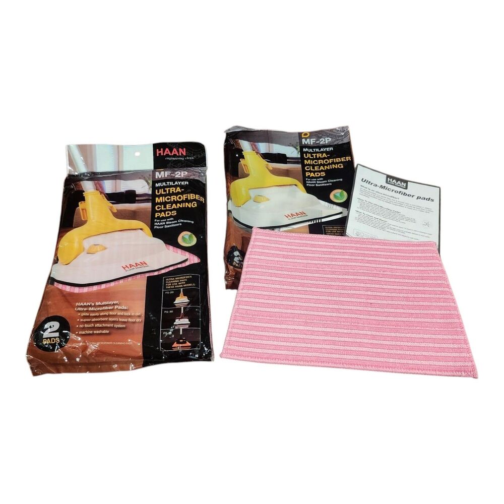 HAAN MF-2P Multilayer Ultra Microfiber Cleaning Pads (3) NEW FS-20 FS-30‎ FS-50